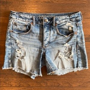American Eagle Tom girl jean shorts 6